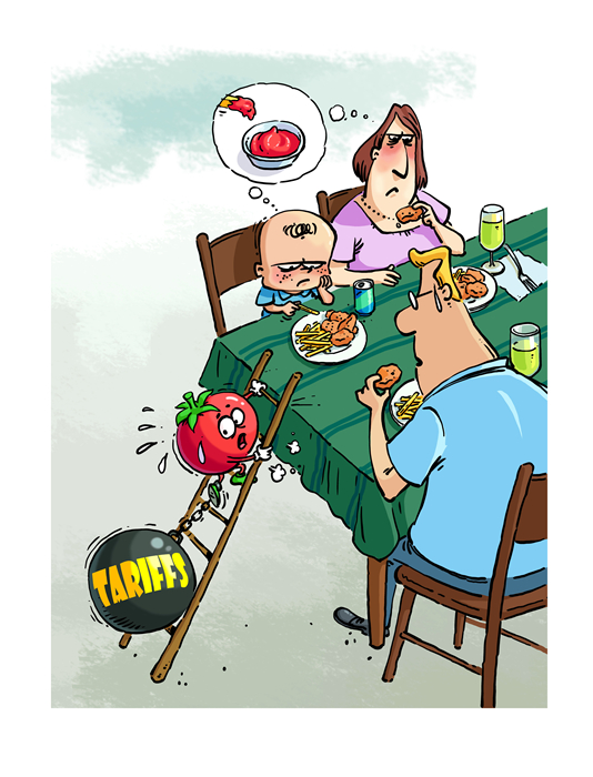 漫畫作者：馬宏亮（人民網(wǎng)版權(quán)圖片，未經(jīng)授權(quán)請勿轉(zhuǎn)載。）