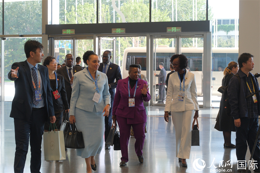 全球婦女峰會現(xiàn)場。人民網(wǎng)記者 宋美琪攝